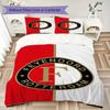 Feyenoord Pattern Bedding Uilt Set Uilt Cover Pillowcase Home Decoration Birthday Gift (1 * Duvet Cover + 2 * Pillowcase  Without Core)53