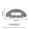 Wischlappenhalter-Halterung für ECOVACS DEEBOT T8/T8AIVI/MAX/T9/T9 Max/N8 Pro/DX93/DDX96 Saugroboter Lappenhalter Teil