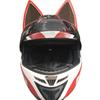 Motocross Men Helmet Women Lovely Motorcycle Helmet Original White Red Cat Helmet Casque DOT Approved Full Face Safety Helmet