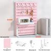 Pegboard Hooks & Baskets for Office, Home, or DIY Desktop Display