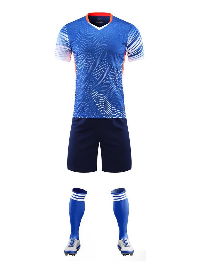 Adult & Youth Football Training Jersey Set for Team Competitions