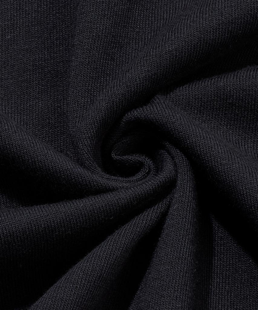 AGOD Td Circle Logo Half T-Shirt [Black]