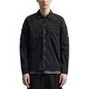 STONE ISLAND Stretch Overshirt Black Men Tops 791510610-V0029