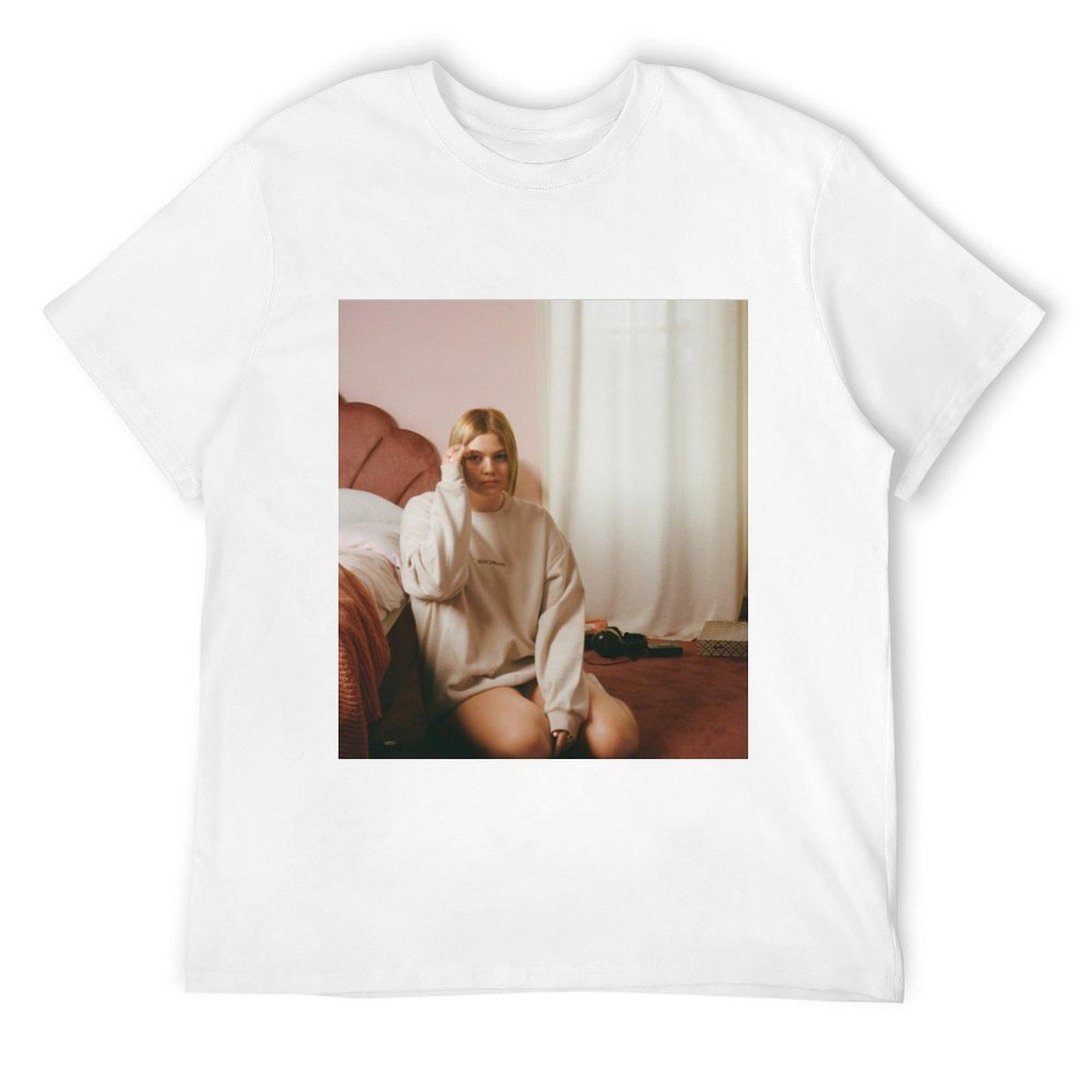 Louane Feeling TShirt Cute Tops Short Sleeve Tee Summer Top Unisexs TShirt S
