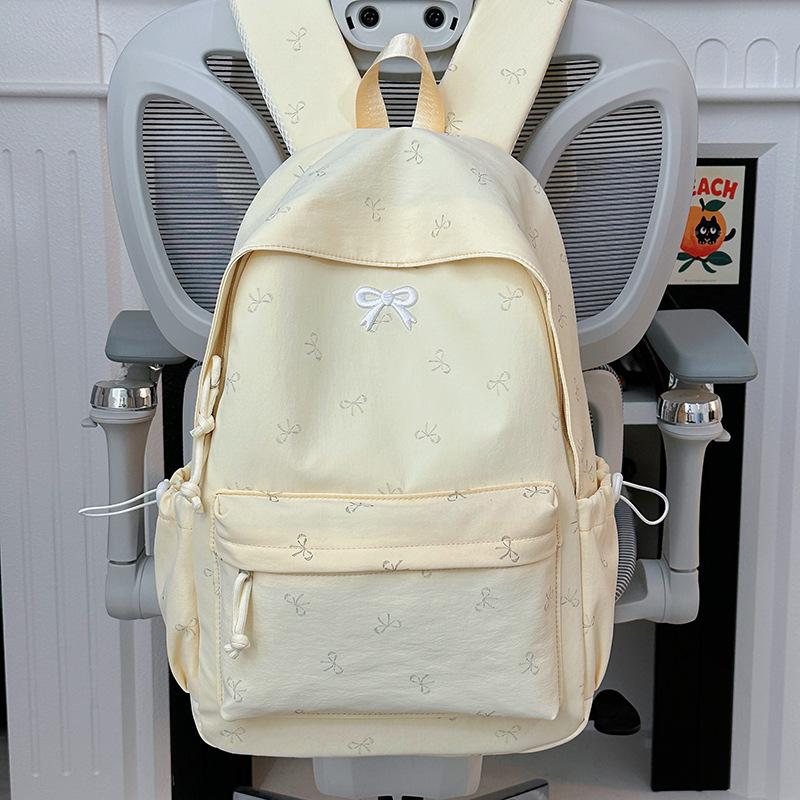 Schoolbagins Japanese Campus School Bag for Female College Students Simple and Cute Backpack Large Capacity Light Commuter Backpack