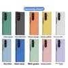 Skin Feel Slim Case for Samsung Z Fold 7 Flod 6 5 4 3 5G Zflod 5 flod4 Candy Plastic Fold Shockproof Hinge Protection Hard Cover
