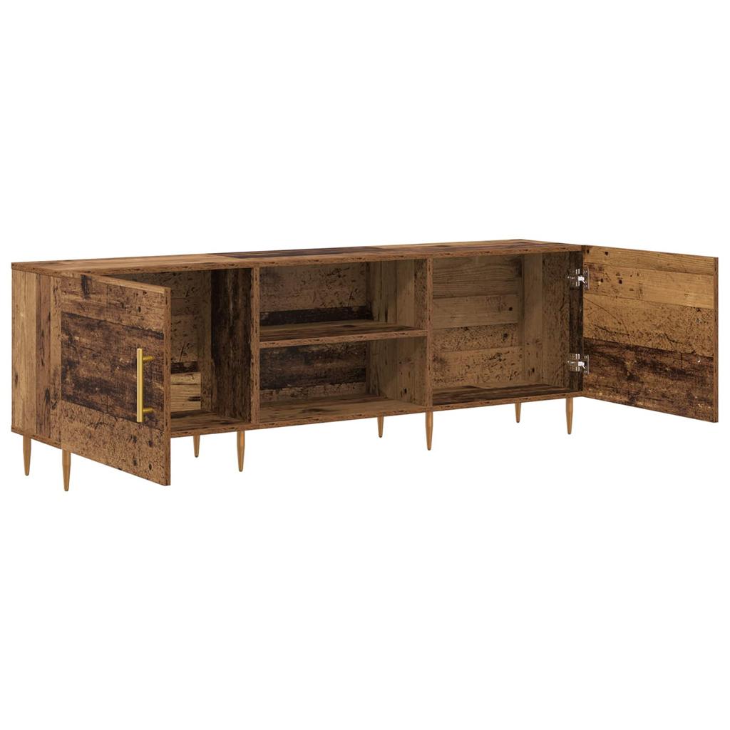 TV Stand 150 X 30 X 50 Cm Reclaimed Wood Engineered Wood