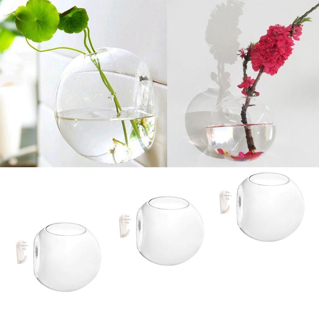 3 Container Water Planting Plant Pot Flower Vase