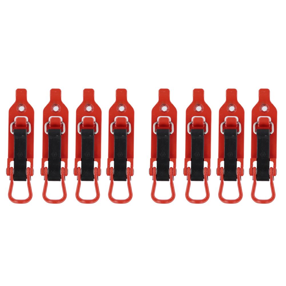 8/4PCS Shovel Holder Clamp Quick Release Metal Rubber Clamps For Car Truck Trailer Roof Rack Hammer Axe Shovel Mounting Bracket