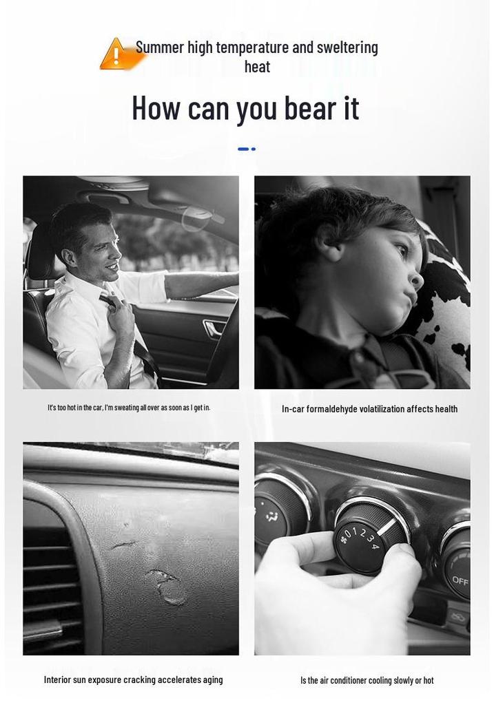 Car Windshield Sunshade: Summer Heat Protector & UV Shield