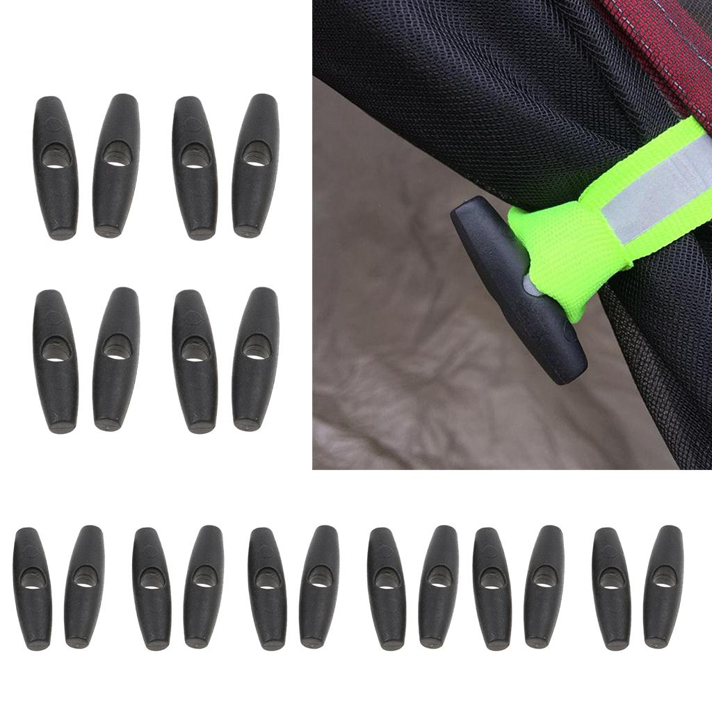 5pcs Plastic Buckles 1 Inch Flat Slider Fasteners for Webbing Strap Collars Belt Harness Backpack Clip Holder Hanger Accessories
