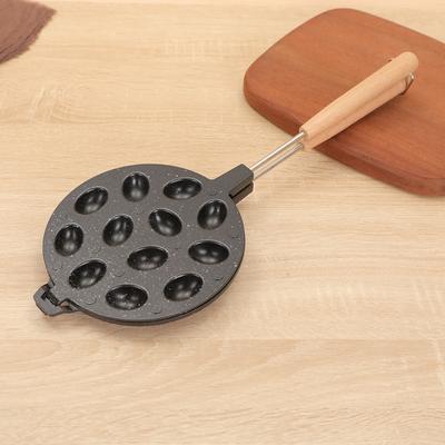 12/16 Holes Walnut Cookie Mold Aluminum Zinc Zinc Alloy Walnut Cookie Maker Baking Tool Oreshki Mold  Bakery