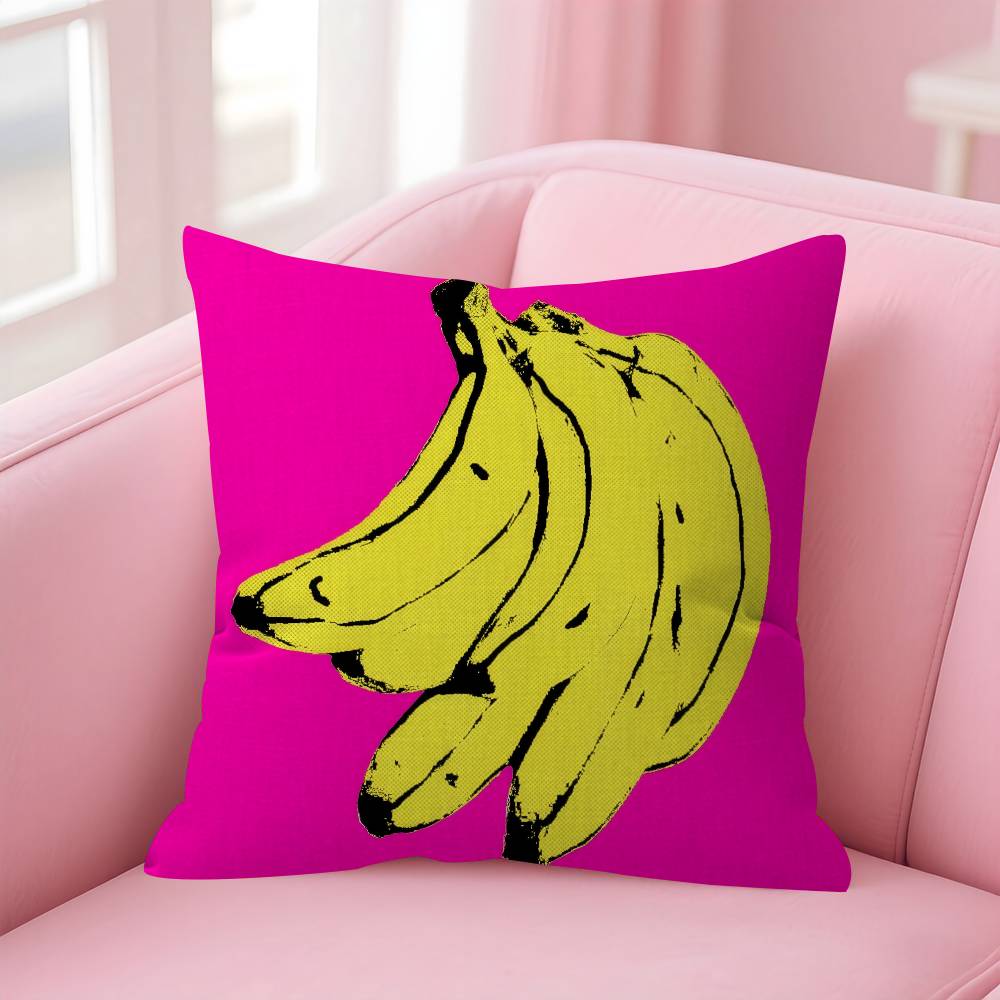 AAndy WWarhol Art Cushion Cover Car Throw Pillow Case For Sofa Car Christmas Gift