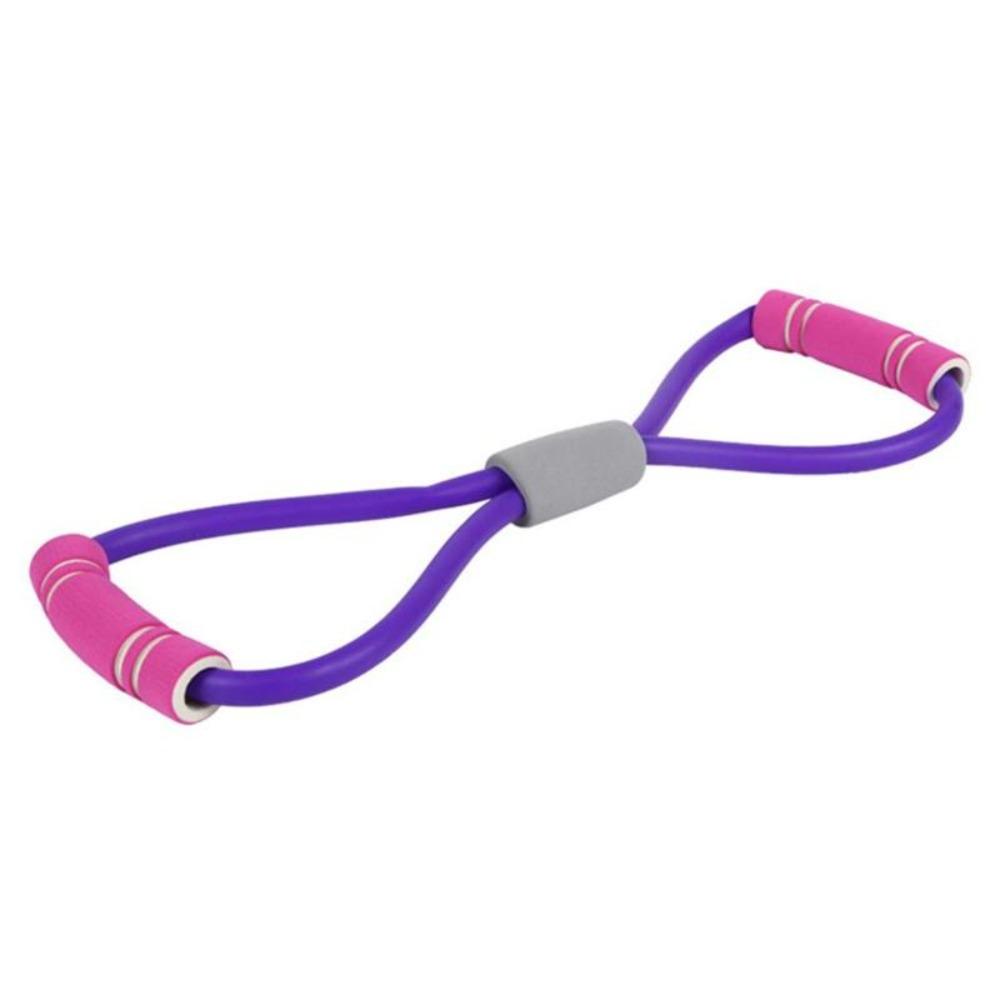 Yoga 8 Word Puller Workout Chest Fitness Equipment 8 Word Chest Expander Rope  Slimming Accessories