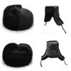 Hat Mink Winter Middle Aged Elderly Warm Thick Velvet Ear Protection