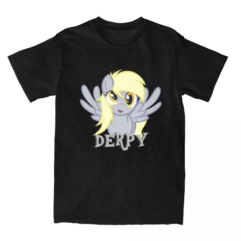 Derpy Hooves Stud Muffin Children's T-shirt 100% Cotton Hip Hop Short Sleeve Round Neck Parent Child T-shirt
