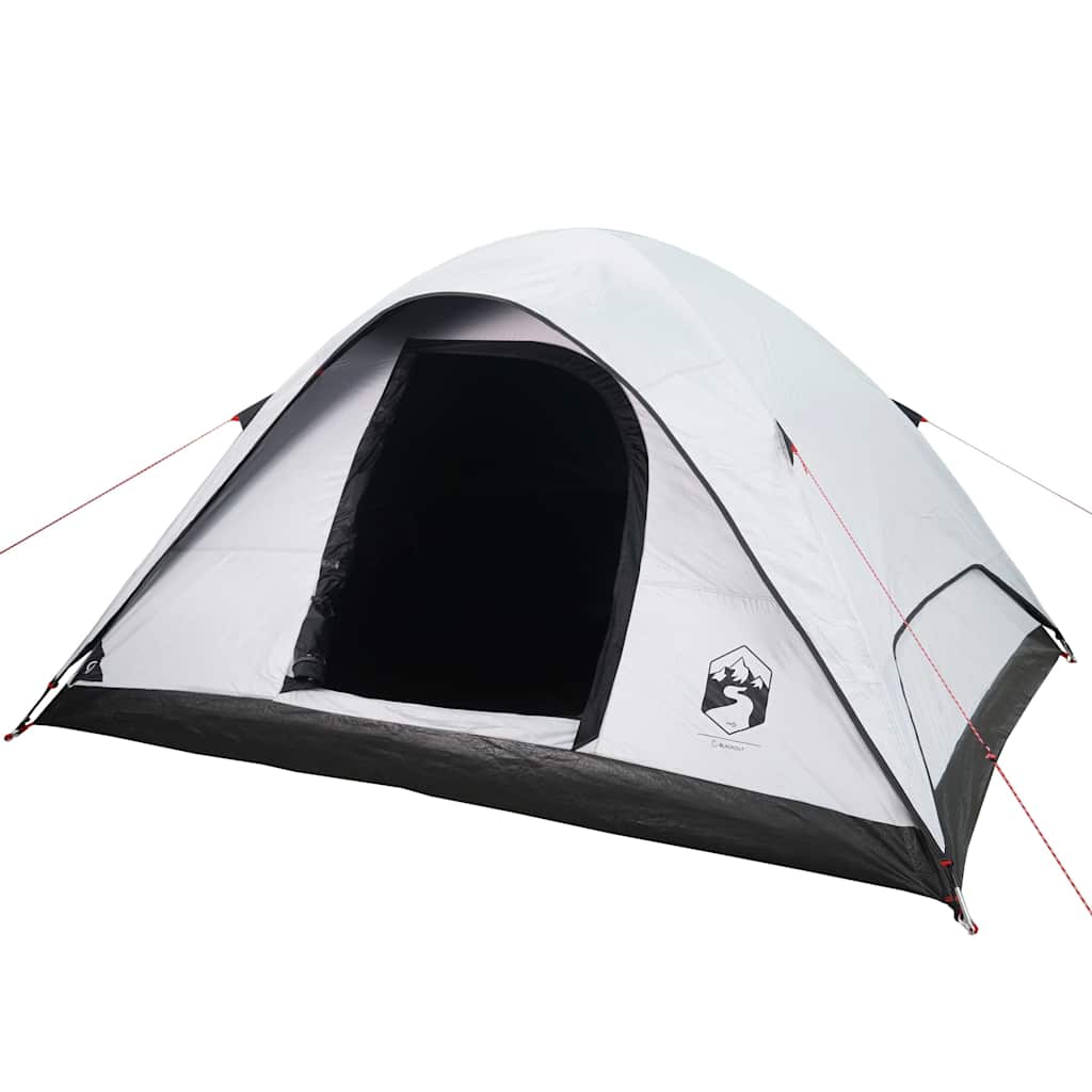 Dome Family Tent for 6 Persons White Blackout Waterproof