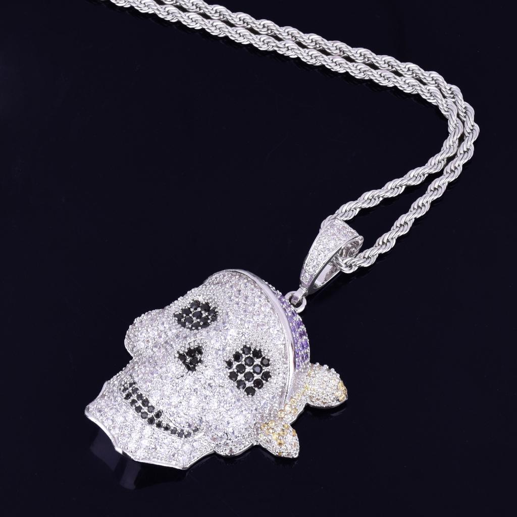 Buy Men Skull Pendant Necklace 