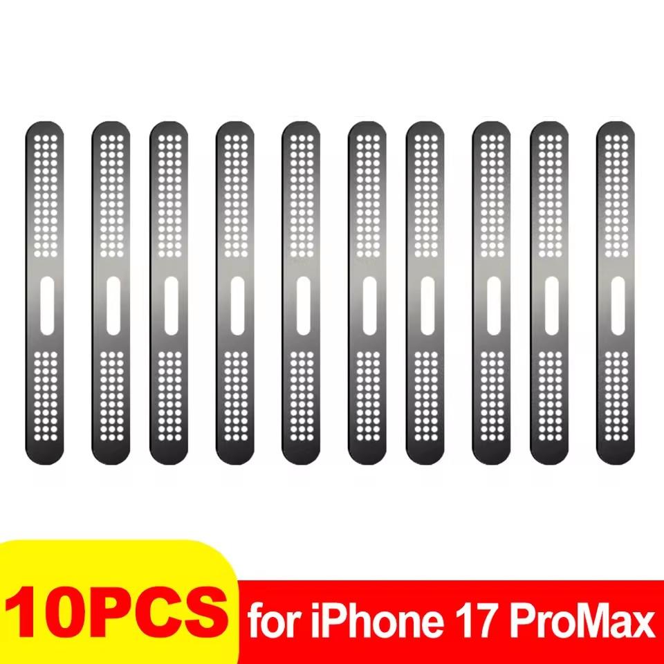 2/10PCS Metal Speaker Dust Sticker for IPhone 17 Pro Max Air 17PM 17Pro Speaker Protective Cover Mesh Dustproof Net For iPhone17
