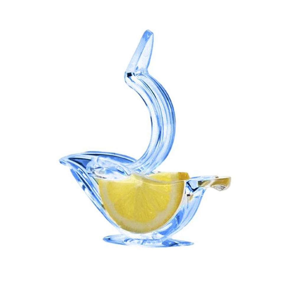 Manual Lemon Squeezer Kitchen Fruit Mini Manual Juicer Bird Shape Transparent Portable For Orange Kitchen Home Slip Tool