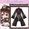 Genshin Impact Hutao Cosplay Costume Uniform Chinese Style Cute Costume For Halloween