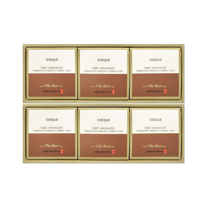 

OSEQUE Five-Colored Yellow Clay Fermented Herbal Soap 100g x 6/mjc (42297224)