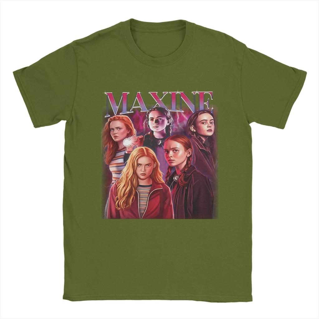 Streetwear T Shirt Summer Vintage Maxine Bootleg T Shirts Steve  Cotton Tshirt for Unisex Aesthetic Big Size Short Sleeve Clothes