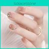 Neue Farbverlauf Nagelkunst Aufkleber Kurzer Stil Süße Dame Falsche Nägel Großhandel A25