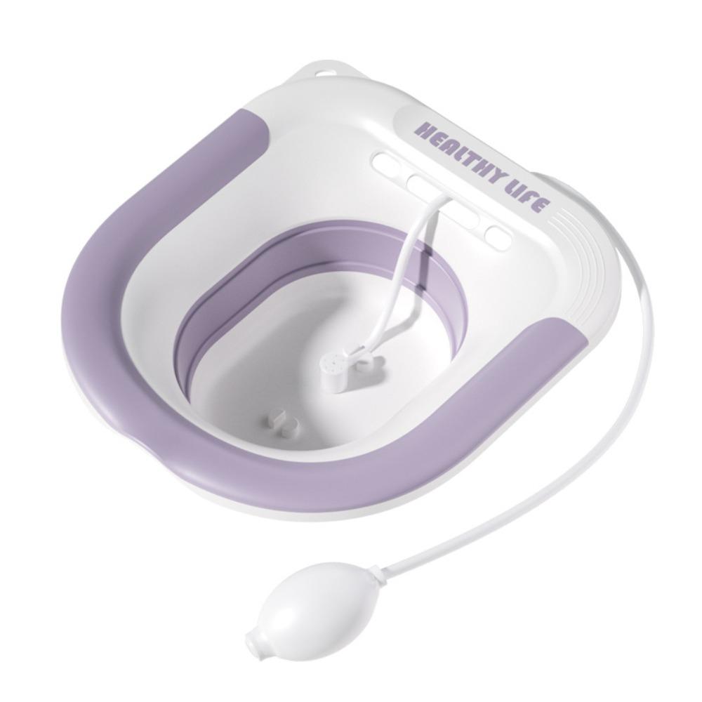 Squat-free Folding Toilet Basin Flushing Model Cleaning Immersion Hemorrhoid Patient Care Basin Deepen Bath Tub Pregnant women