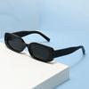  Ins Fashion Small Rectangle Sunglasses Women Retro Candy Color Shades UV400 Men Punk Leopard Sun Glasses