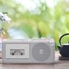 [Made In Japan!] Simple Radio Cassette Player TY-XKR1(H) - 1 Unit [Includes 1 LR41H Button Cell Battery]