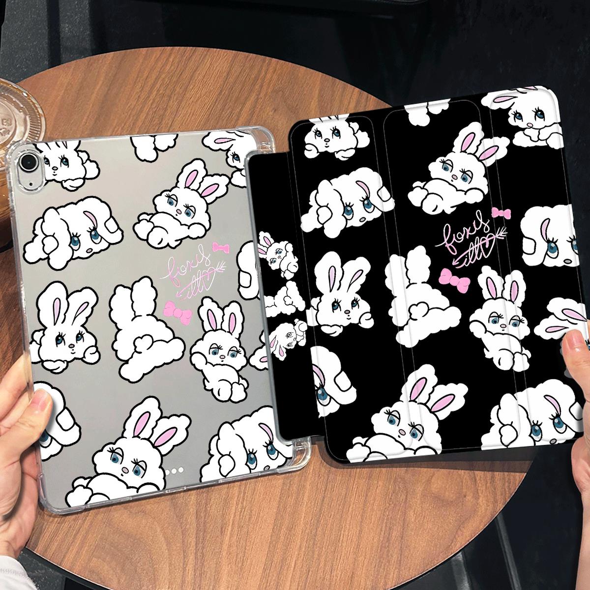 Cute Little Bunny Ipad Sleeve for Air 2/3 10.5 Ipad Case 10th Generation 10.2 7/8/9th Gen Ipad 9 Generation Case 10.9 10th Gen ipad mini6 8.3