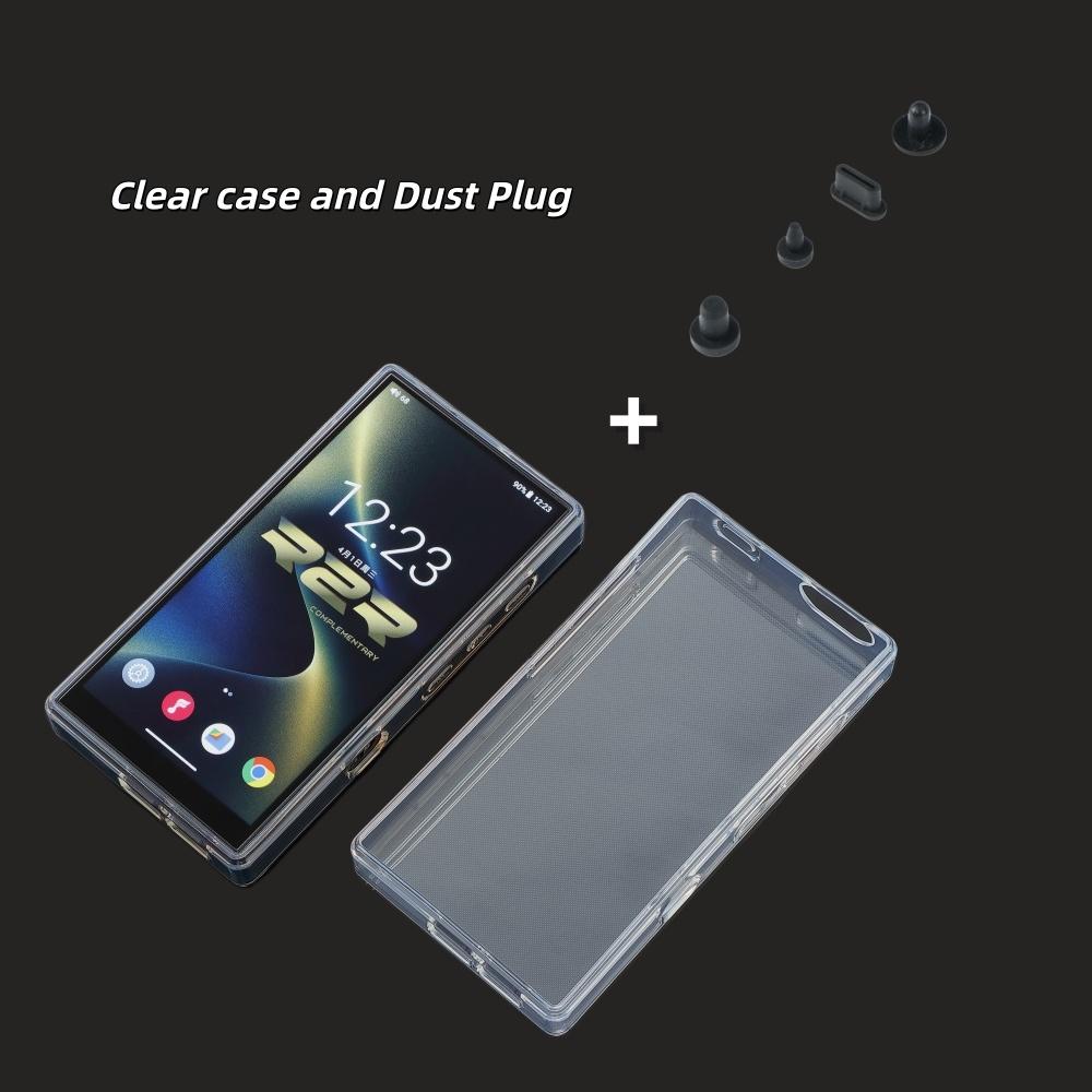 Soft Cover Protective Shell Skin Case / Storage Box / Tempered Glass Screen Protector Film for Fiio M33 R2R Music Player