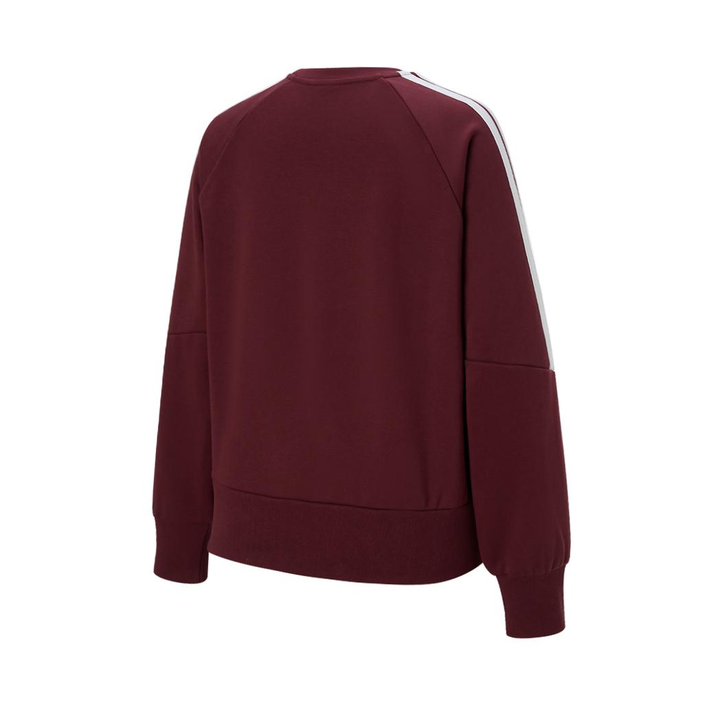 Adidas Three Stripes Pullover Crewneck Long Sleeve Sweatshirt Women sweatshirt KQ5365
