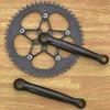 Bicycles Crank Arm Aluminium Alloy 170mm Bicycles Crankset Bike Pedal Crank Arm Replacements for Mountain Bike Road Bike