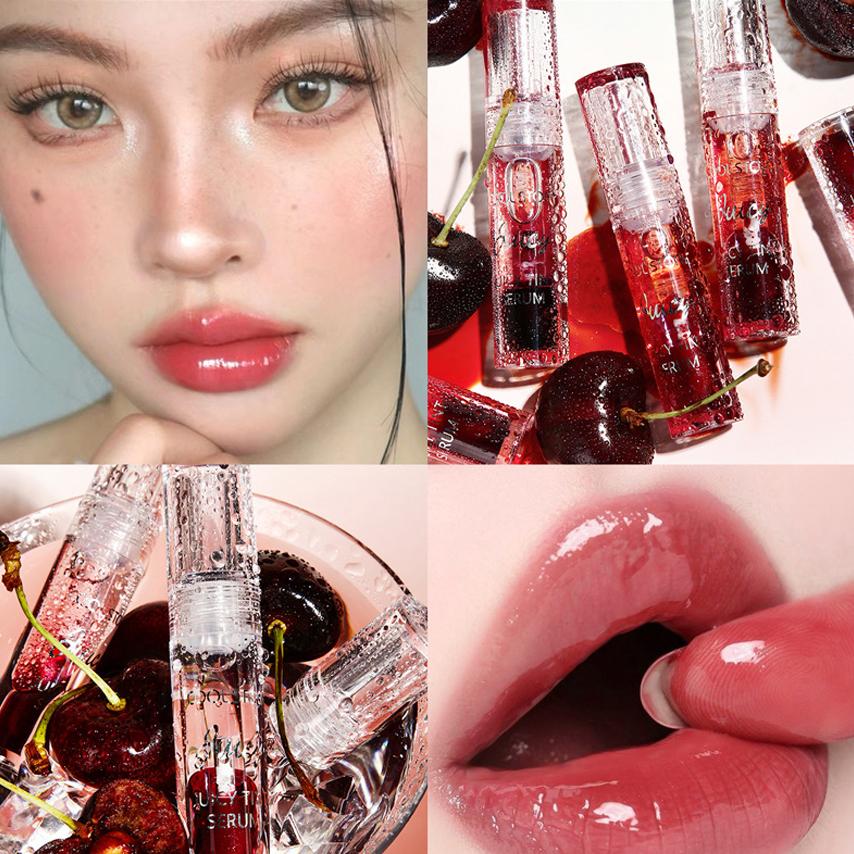 3 Lip Creative Water Oil 2N1 Lip Dyeing Liquid Set Water Light Color Retaining Lip Gloss Plump Plump Moisturizing Long-lasting Lip Color