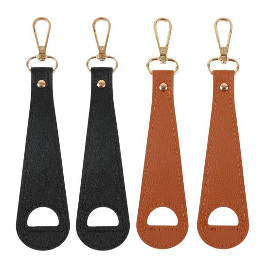 2/3/4 Stück Kunstleder Hutclip Freihändig Tasche Rucksack Handtasche Gepäck Hängende Baseballkappe