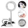 8X LED Magnifying Glass Lamp Desk Table Light Loupe Magnifier Tattoo Nail MN 8X LED Magnifying Glass Lamp Desk Table Light Loupe Magnifier Tattoo Nail MN