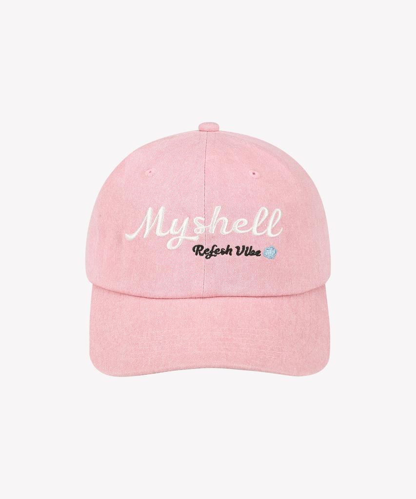 MYSHELL Pigment Lettering Ball Cap_20211Cp
