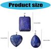 Unique Blue Lapis Lazuli Gemstones Necklace Pendant Comfortable Daily Wear Accessory Jewelry Making Accessories Multicolor