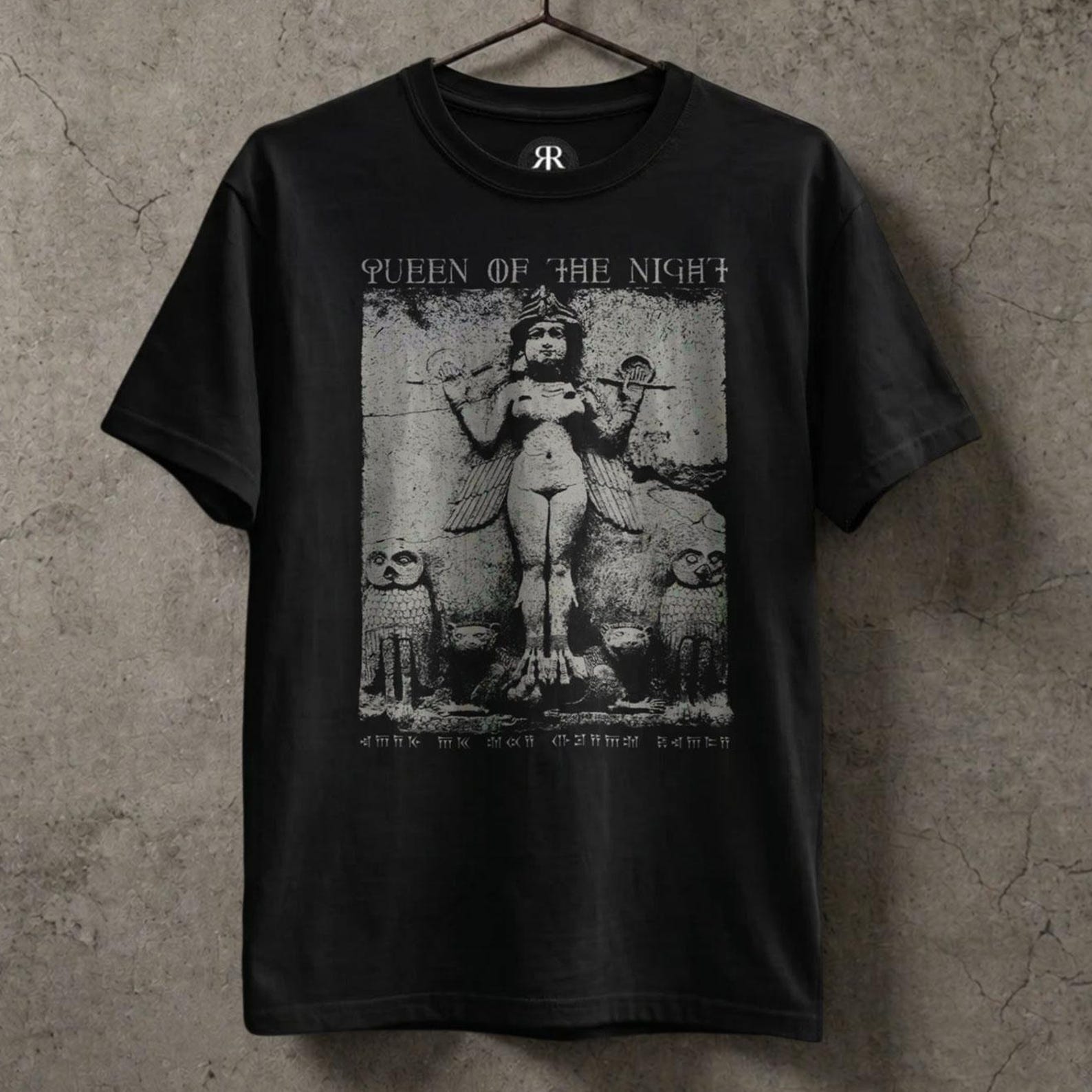 Queen of the Night Shirt, Lilith, Inanna, Sumerian Mythology, Babylonian Goddess XL