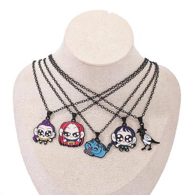 Anime K-Pop Dämonenjäger Zeichentrickfigur Anhänger Halskette Charms Exquisite Accessoires Schmuck Geschenk für Fans
