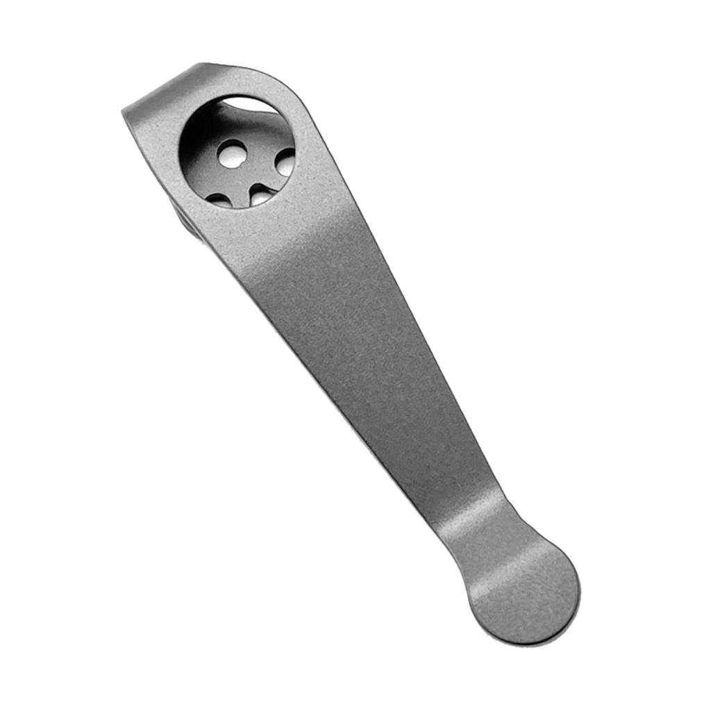 Tytanowy klips tylny Akcesoria DIY Składany nóż kieszonkowy Narzędzie Klipsy tylne do Recons