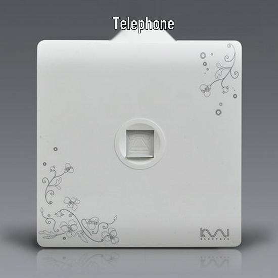 Decorative Wall Socket & Switch Module - Five-Hole Household Power Panel