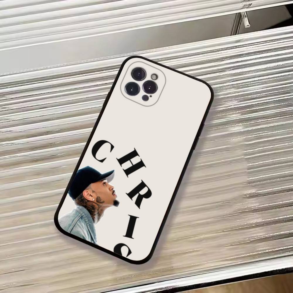 R&B Singer C-Chris Brown Phone Case Silicone Soft For IPhone 17 16 15 14 13 12 11 X XR Plus Pro Max Plus