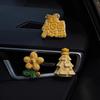 Car Air Freshener, Car Vent Decoration, Money Tree, Wealth Flower, In-Car Aroma Diffuser Stone, Fragrance, Good Luck Gift