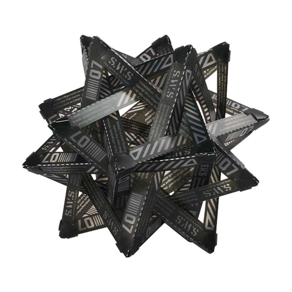 DIY Outdoor Star Camping Light Shade Wear-Resistant Outdoor Lantern Shade Decorative Lampshade for Outdoor Camping Tent