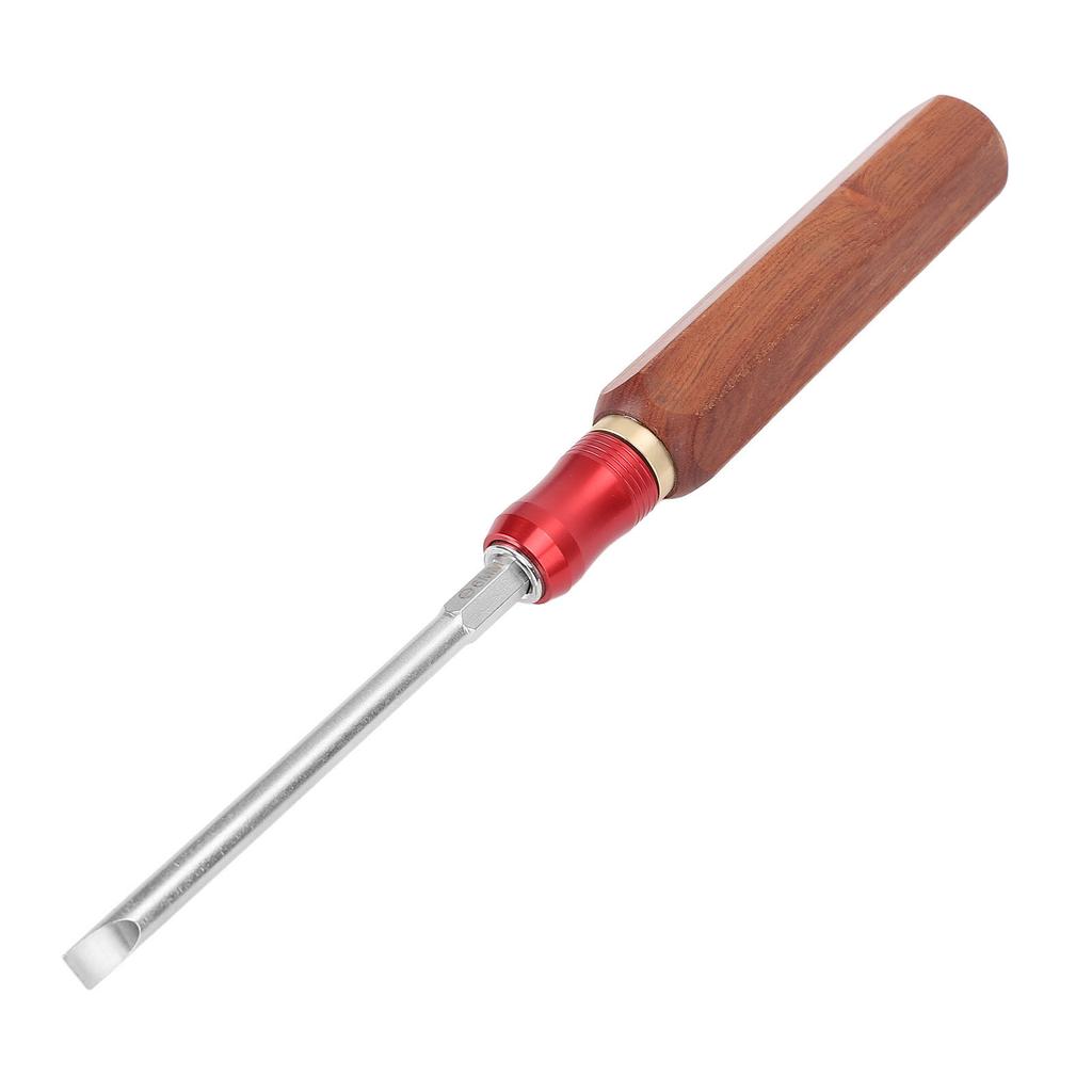Quick Change Wood Handle Screwdriver Set PH Slot Bits with Quick Release Driver Cr V Steel Rosewood