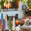 Christmas Tree Silicone Mold 3D Christmas Tree Making Mold Household Casting Moulds For Crafts Soap Holiday Baking Party