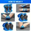6pcs Kids' Sports Protective Gear Set for Ages 3-8 - Knee Pads, Elbow Guards, Durable PE Material, Shock Absorbent